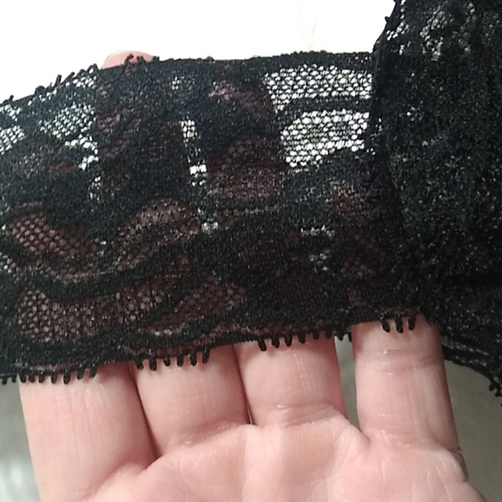 (BX82) SALE! NWOT POL Lace Strap Sleeveless Top Lace Straps - Picture 5 of 10